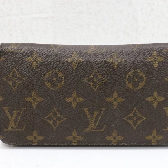 Louis Vuitton Brown Monogram Canvas Zippy Wallet - Picture 3 of 13